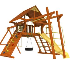 Kiddoro Discovery Den With Monkey Bars