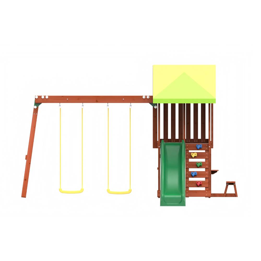 Kiddoro Mighty Jungle Swing Set